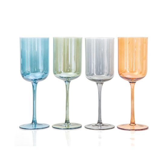Assorted Wine Glasses (4)