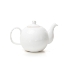 White & Gold Rim Teapot