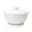 Casserole Dish with Lid * White