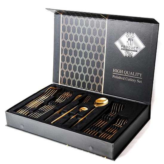 Cutlery Set * 23 Piece Gold Plated * 