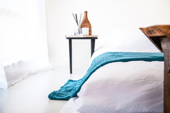 Sherpa Blanket Throw * Turquoise