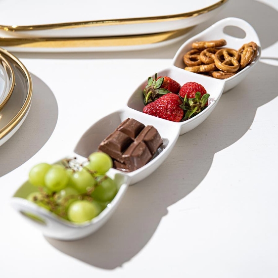 Snack Tray * White 