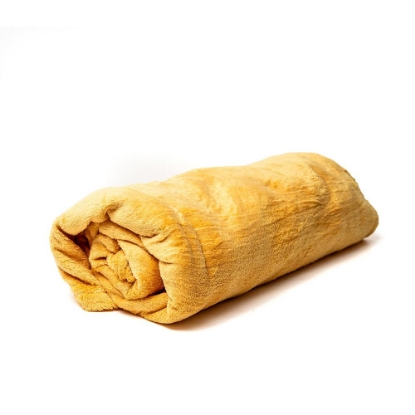 Fleece Blanket Throw * Yellow